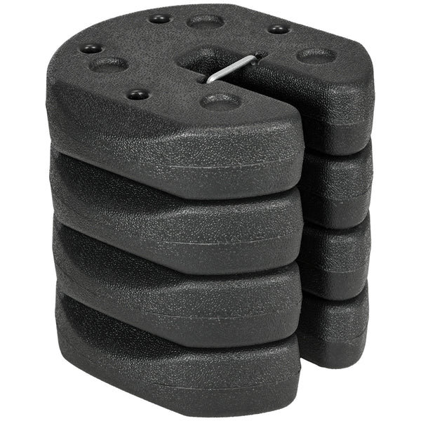 Gazebo Weights Set of 4, Total 12KG Weights for Gazebo Legs with Reinforce Pins and Carry Belt, for Gazebos Shelters Marquees Tents