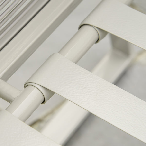 4 Pieces Rattan Garden Furniture Set, Metal Frame Outdoor Furniture Sofa Set with Cushions, Pillows & Tempered Glass Top Table, Wicker Garden Sofa for Conservatory, Patio, Grey