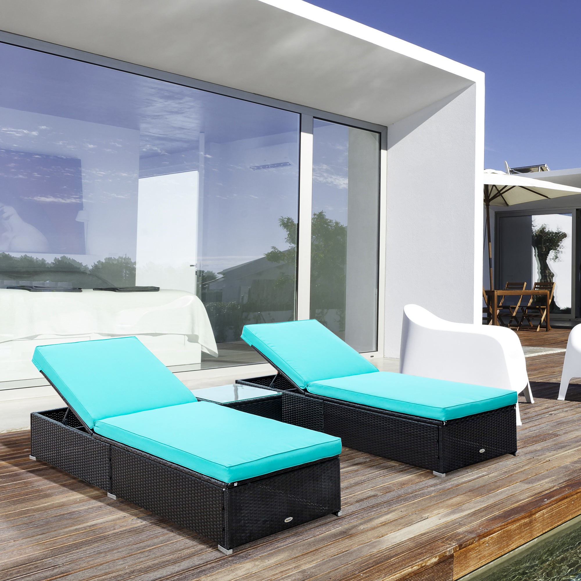 Outsunny Chaise Lounge Chair
