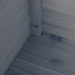 Raised Garden Bed Set of 3, Wooden Elevated Planter Box with Legs and Bed Liner, for Backyard and Patio to Grow Vegetables, Herbs, and Flowers, Gray