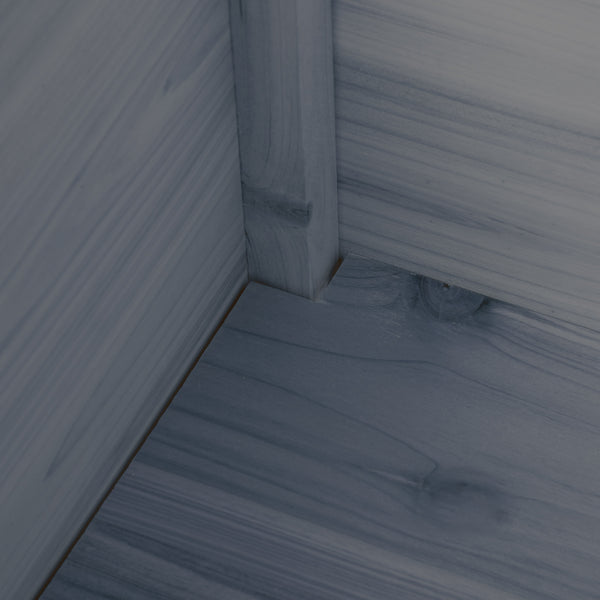 Raised Garden Bed Set of 3, Wooden Elevated Planter Box with Legs and Bed Liner, for Backyard and Patio to Grow Vegetables, Herbs, and Flowers, Gray